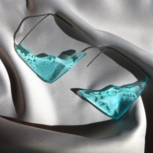 Квадратни халки Sealed Waves | Sea Goddess