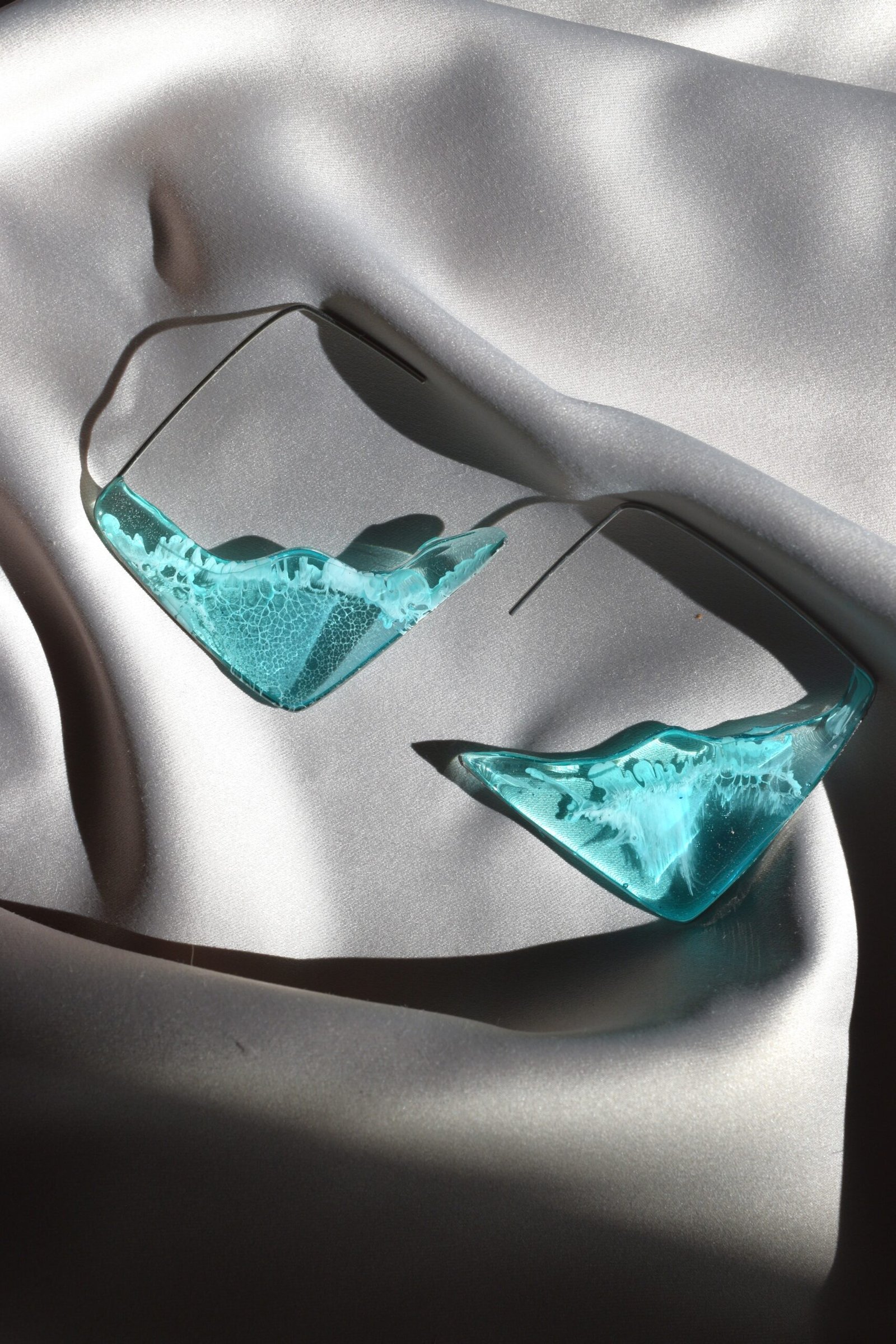 Квадратни халки Sealed Waves | Sea Goddess